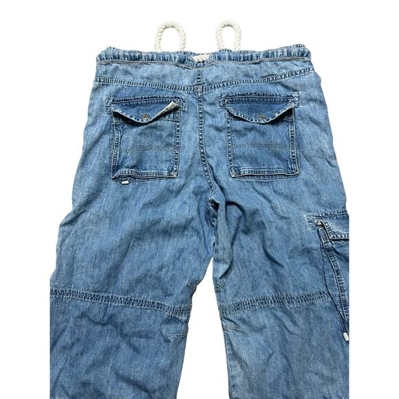 Free People - We the Free South Bay Utility Cargo Pants - Baggy Loose Fit - M - Picture 4 of 11